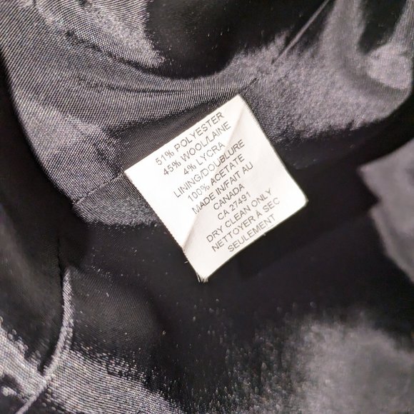 Brian Bailey lined black blazer 14 - Picture 3 of 4